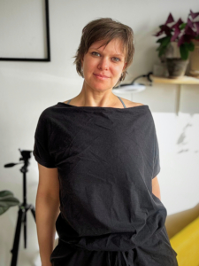 Katya Abramkina, lead teacher and owner of Dynamic Mindfulness Yoga School